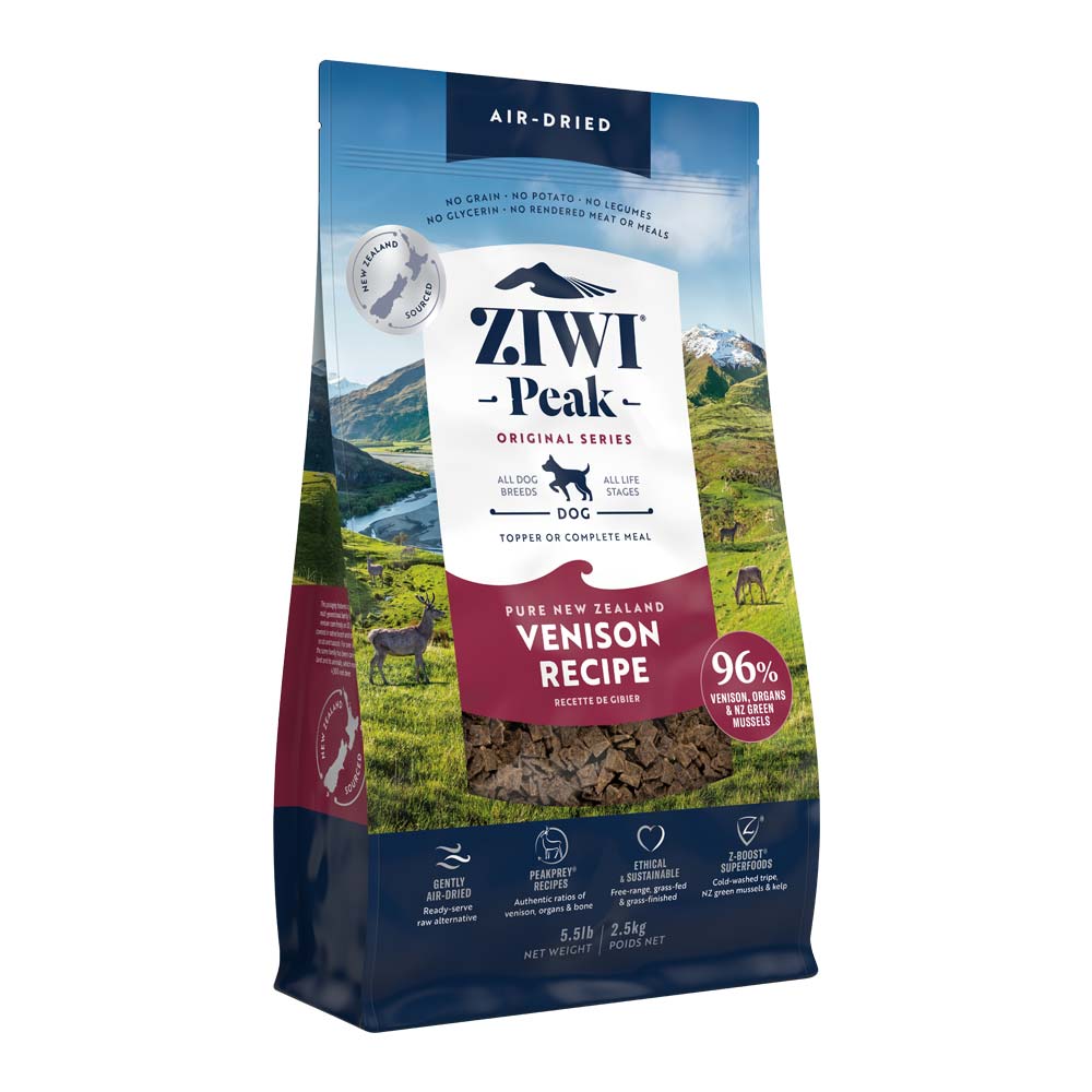 Karma sucha dla psa Ziwi Peka Air-Dried Dziczyzna w Skład Karmy