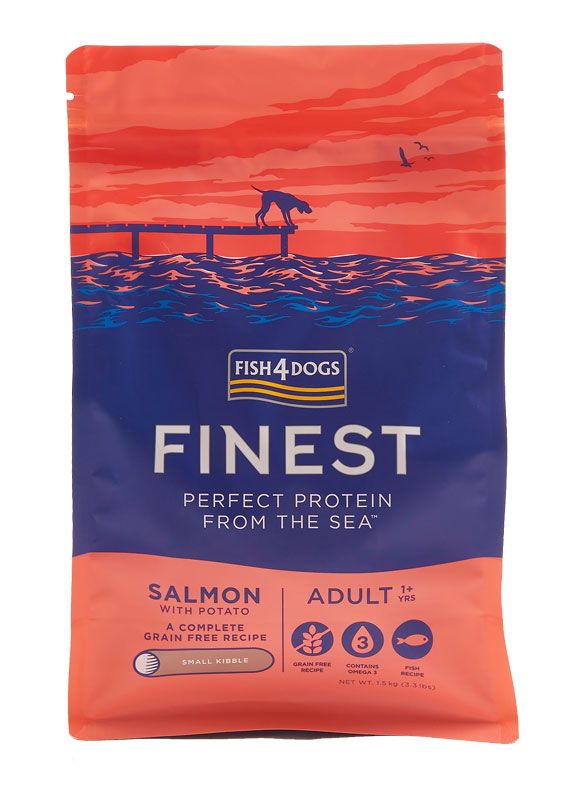 Karma dla psa Fish4Dogs Finest Salmon Complete z Łososia