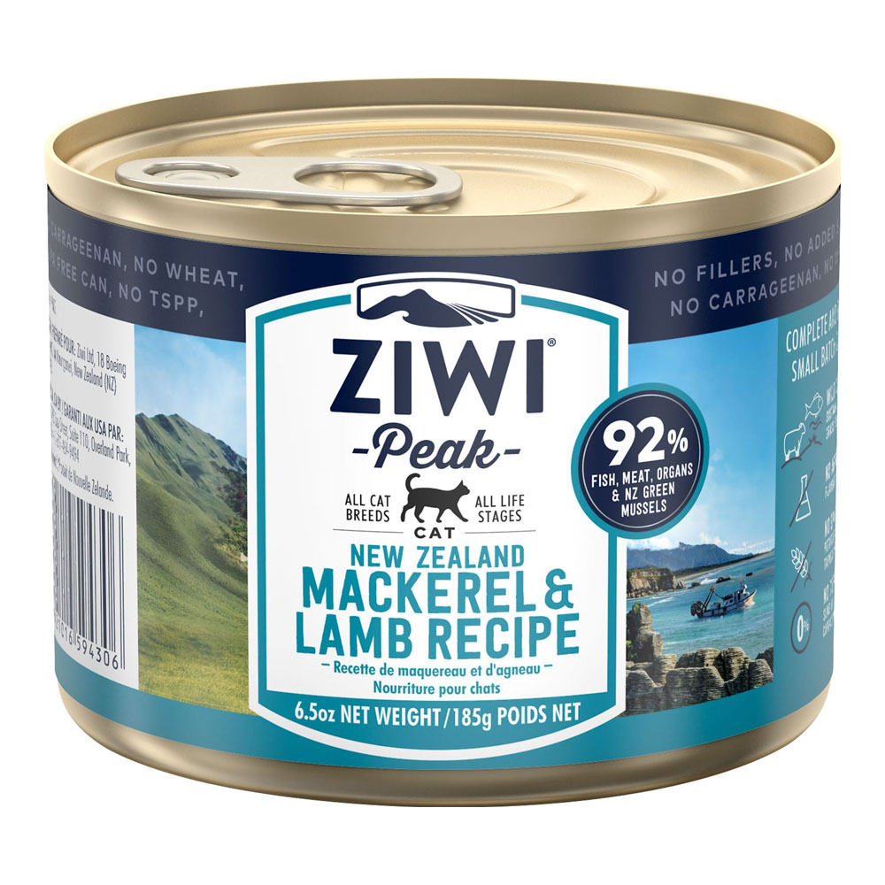 Ziwi Peak Dog Mackerel & Lamb - Makrela i Jagnięcina puszka 185g front