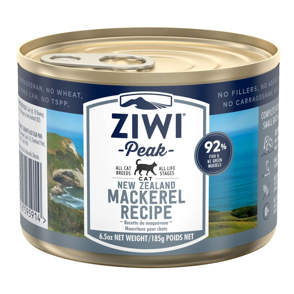 karma dla kota Ziwi Peak Mackerel - Makrela puszka 185g front