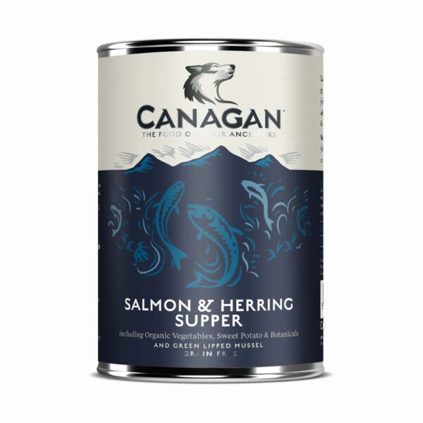 Karma mokra dla psa Salmon & Herring Supper w Skład Karmy