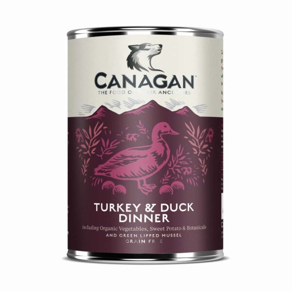 Karma mokra dla psa Turkey & Duck Dinner w Skład Karmy